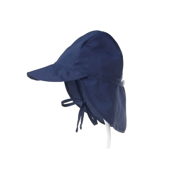 Sunisery Baby Boys Girls Sun Hat Breathable Adjustable Summer UPF 50+ Sun Protection Beach Wide Brim Flap Hat