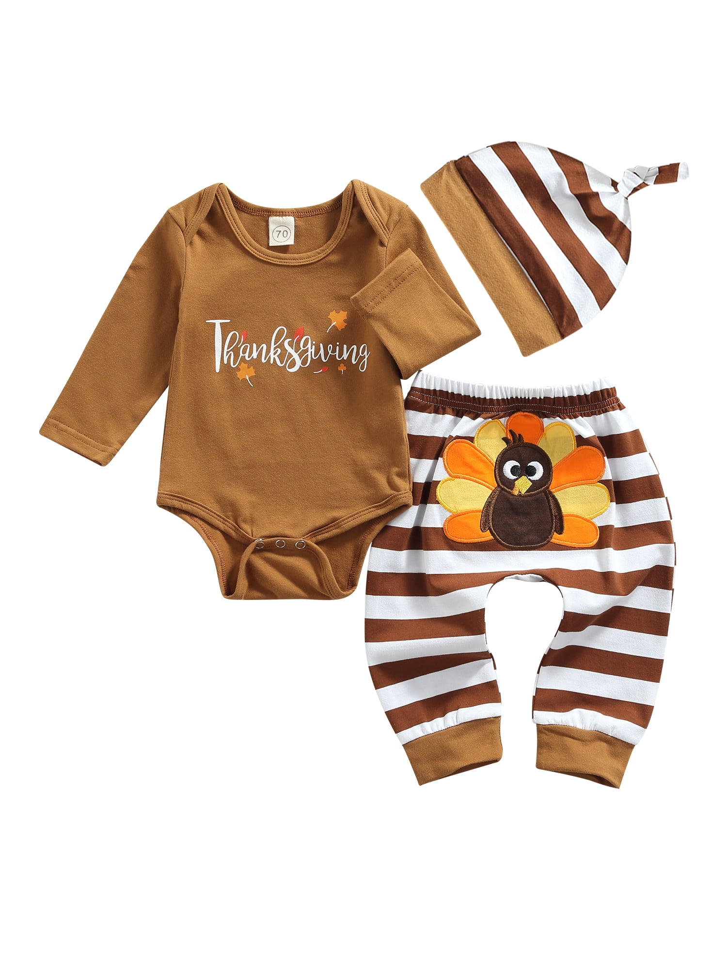 Sunisery Baby First Thanksgiving Outfits Newborn Boy Girl Winter