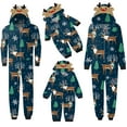 thumbnail image 1 of Sunisery Christmas Family Pajamas Matching Sets,Bear Classic Plaid Xmas Clothes Soft Outfit Sleepwear, 1 of 3