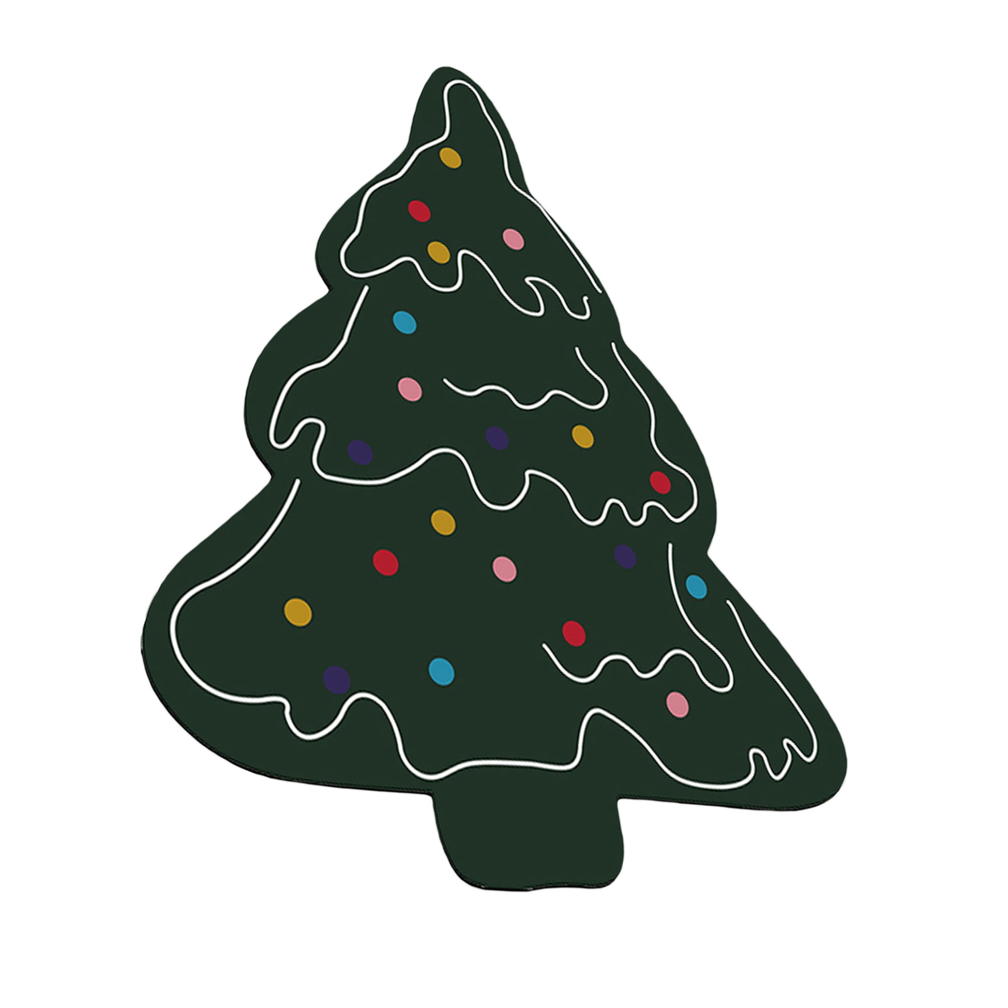 Sunisery Christmas Rug Christmas Tree Indoor Mat Home Decor Door Floor