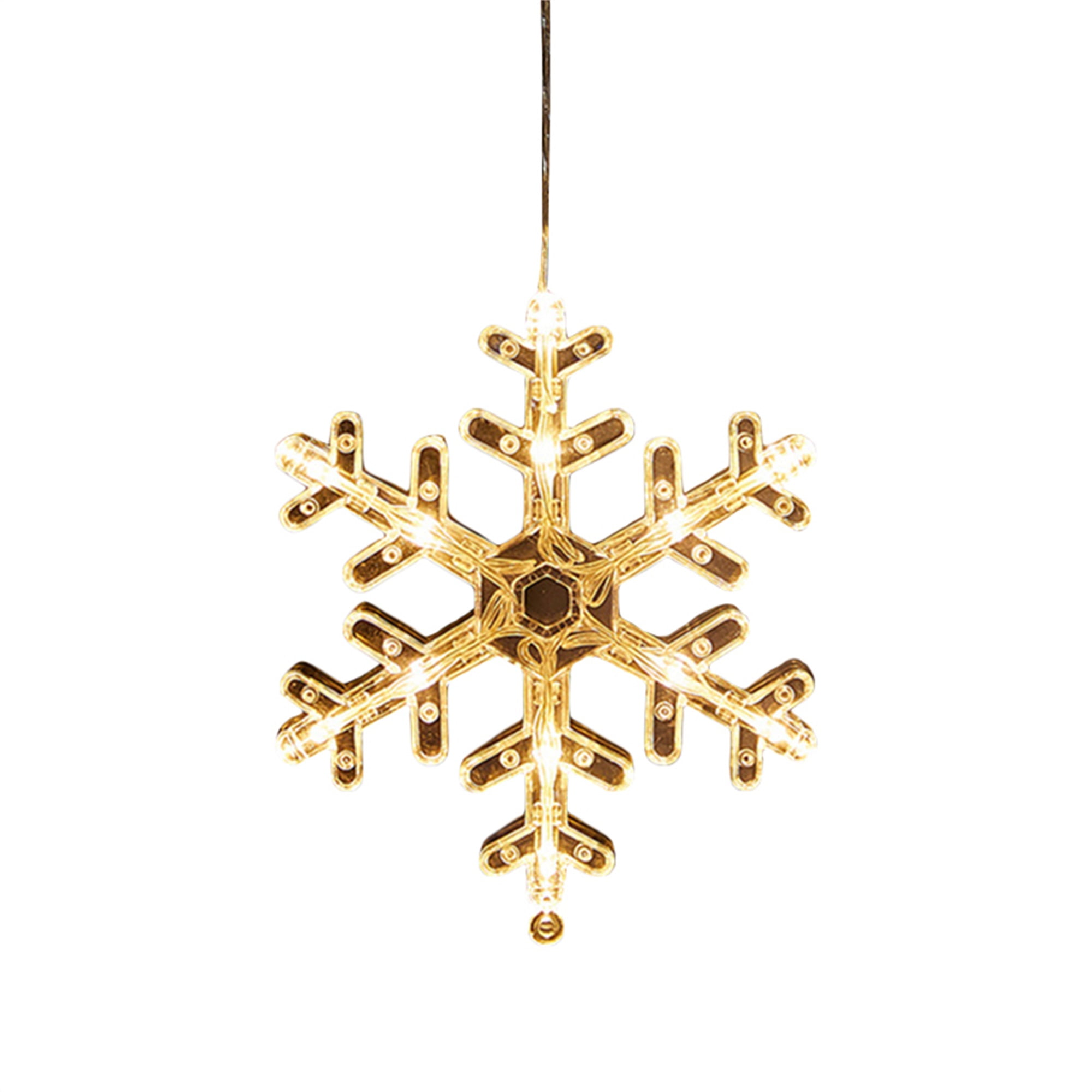 Sunisery Christmas Window Lights Battery Operated Light Up Hanging
