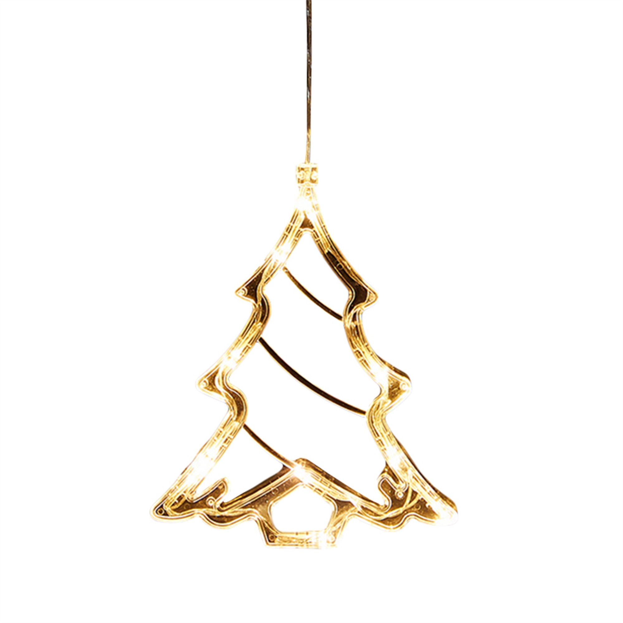 Sunisery Christmas Window Lights Battery Operated Light Up Hanging Lights