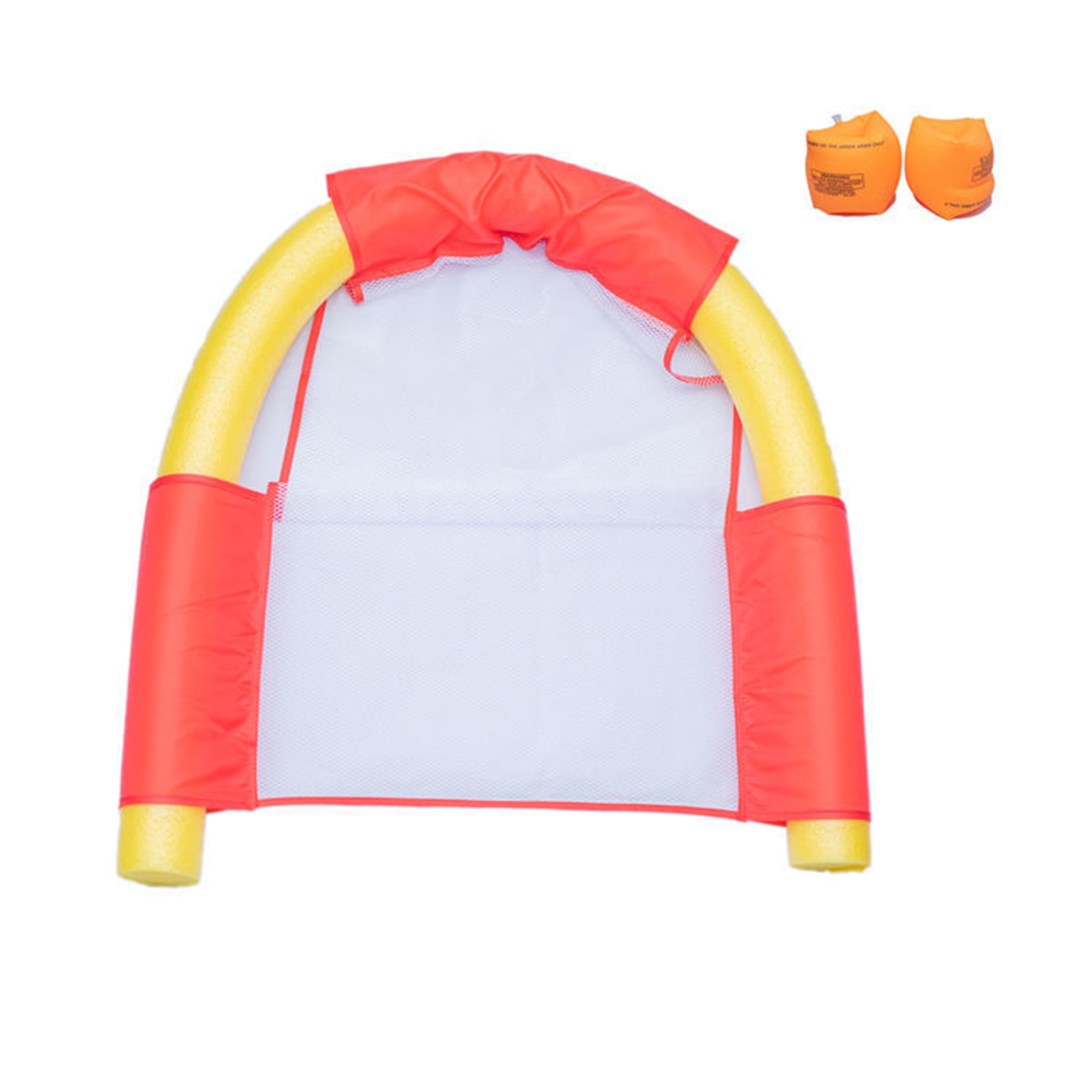Sunisery Floating Pool Noodle Mesh Chair Sling Mesh Swimming Pool