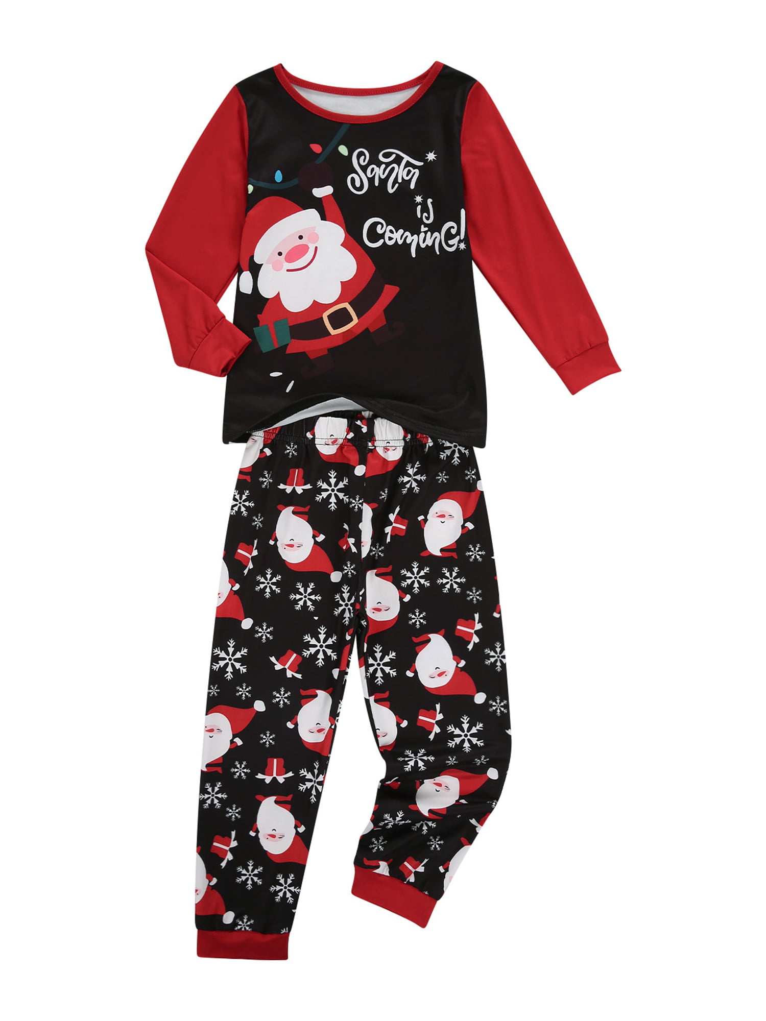 Kid Little Boys Girls Christmas Leggings Fashion Xmas Print