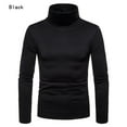 thumbnail image 1 of Sunisery Mens Fleece Shirts Long Sleeve Turtleneck Thermal Thick Warm Sweatshirts Slimt Fit Pullover Workout Top, 1 of 6