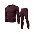 thumbnail image 1 of Sunisery Mens Thermal Underwear Set Long Johns Tops & Bottom Warm Sleepwear, 1 of 5