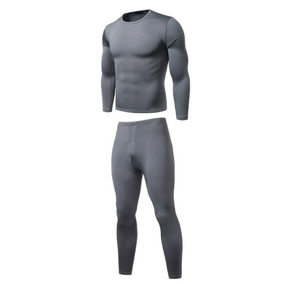 Sunisery Mens Thermal Underwear Set Long Johns Tops & Bottom Warm Sleepwear