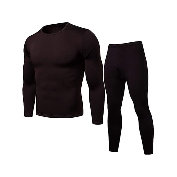 Sunisery Mens Thermal Underwear Set Long Johns Tops & Bottom Warm Sleepwear