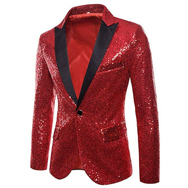 Mens bling tuxedo jacket sale