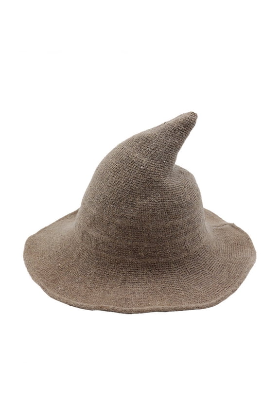 Modern Witch Hat Creative Spire Design Funny Witch Hat Halloween Cosplay Hat For Adult Kids