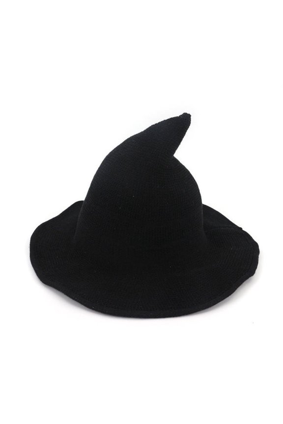 Modern Witch Hat Creative Spire Design Funny Witch Hat Halloween Cosplay Hat For Adult Kids