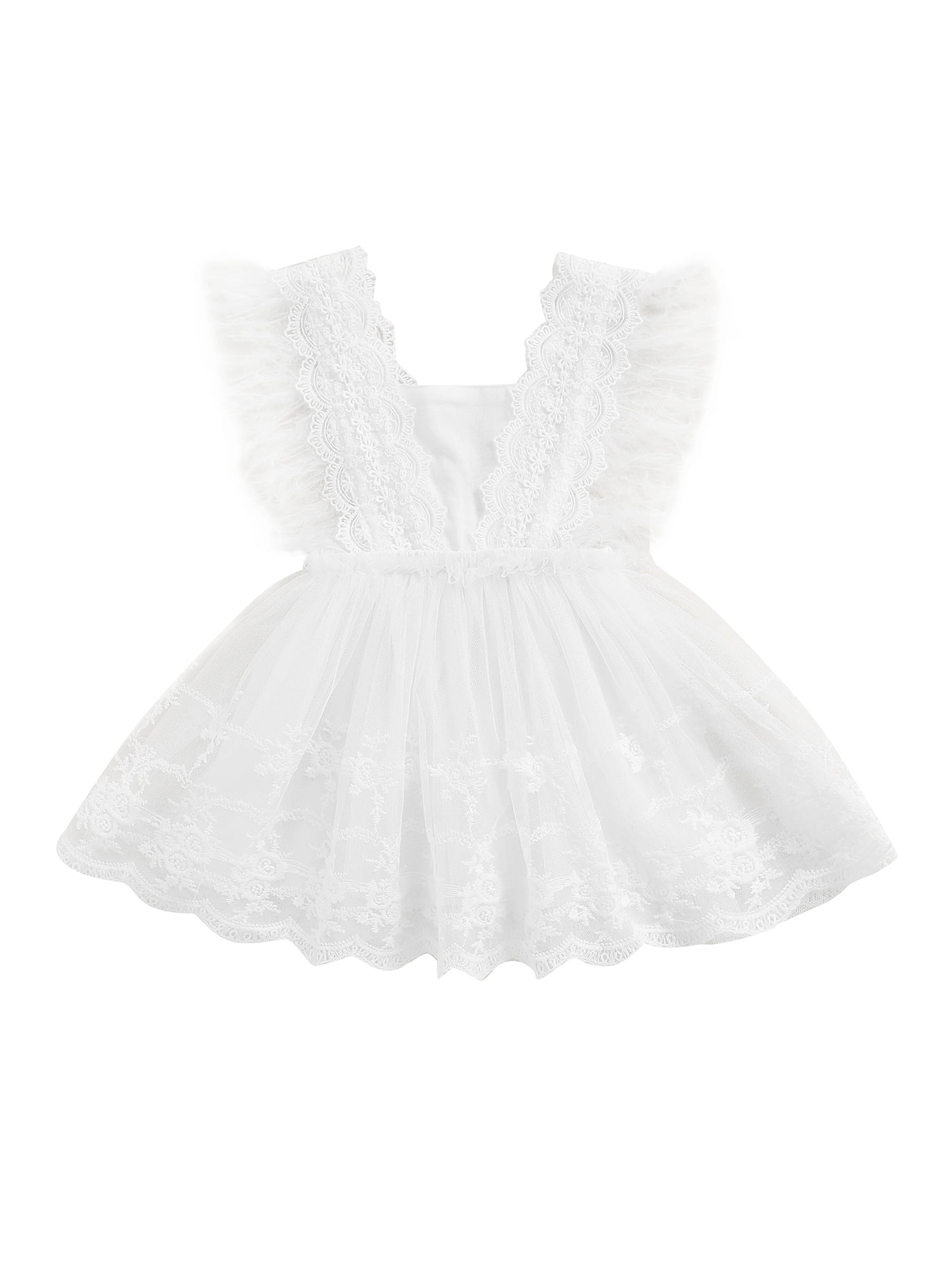 Herberger s Girls White Lace Dress