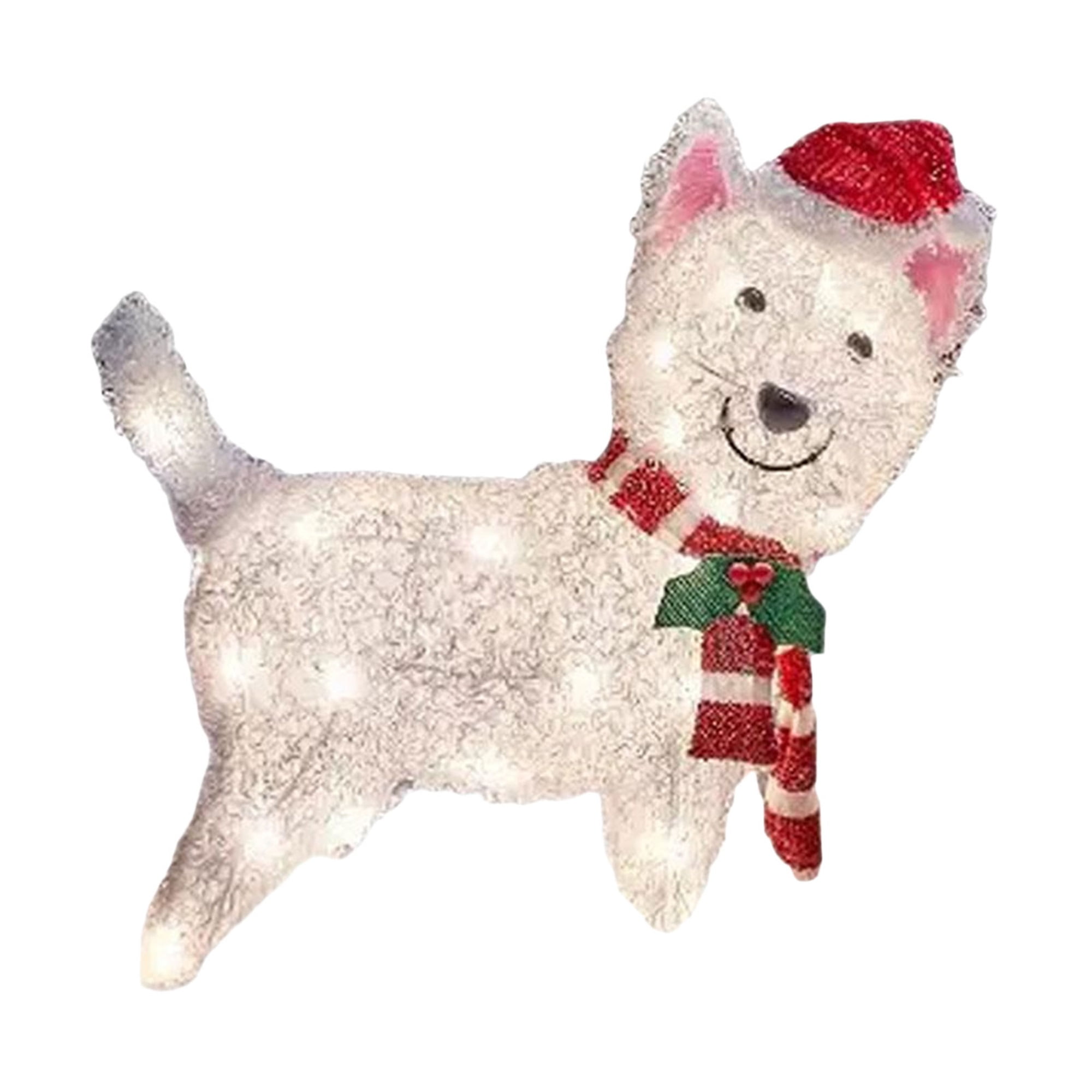 Sunisery Prelit Christmas Decorations, Outdoor Dog Cat Alpaca