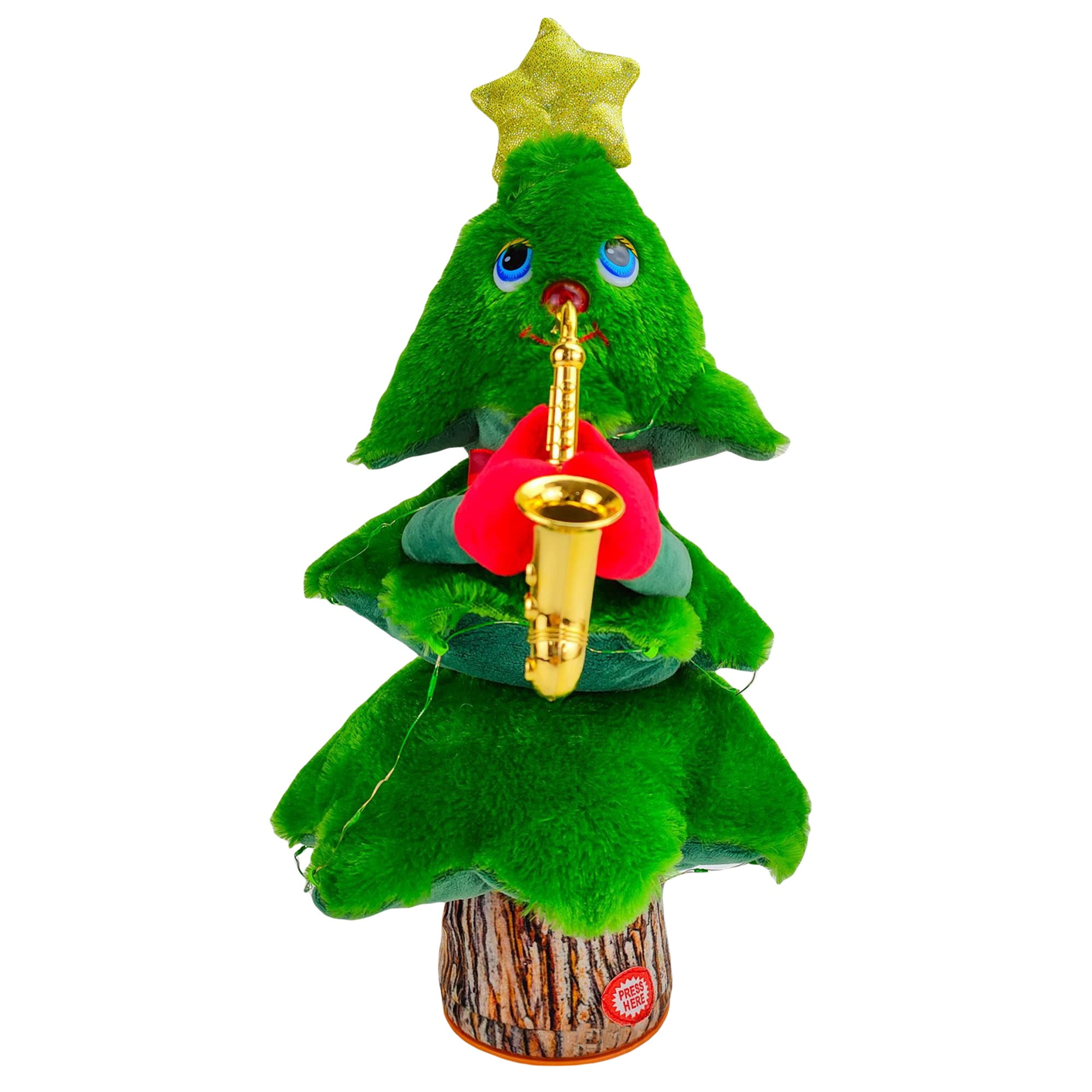 Sunisery Singing Dancing Christmas Tree, Electric Christmas Tree Plush