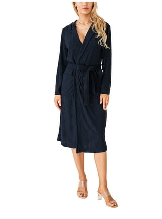 Sunisery Women's Oversized Vintage Denim Dresses Button Down Shirt Dress  3/4 Sleeve Jean Tops 
