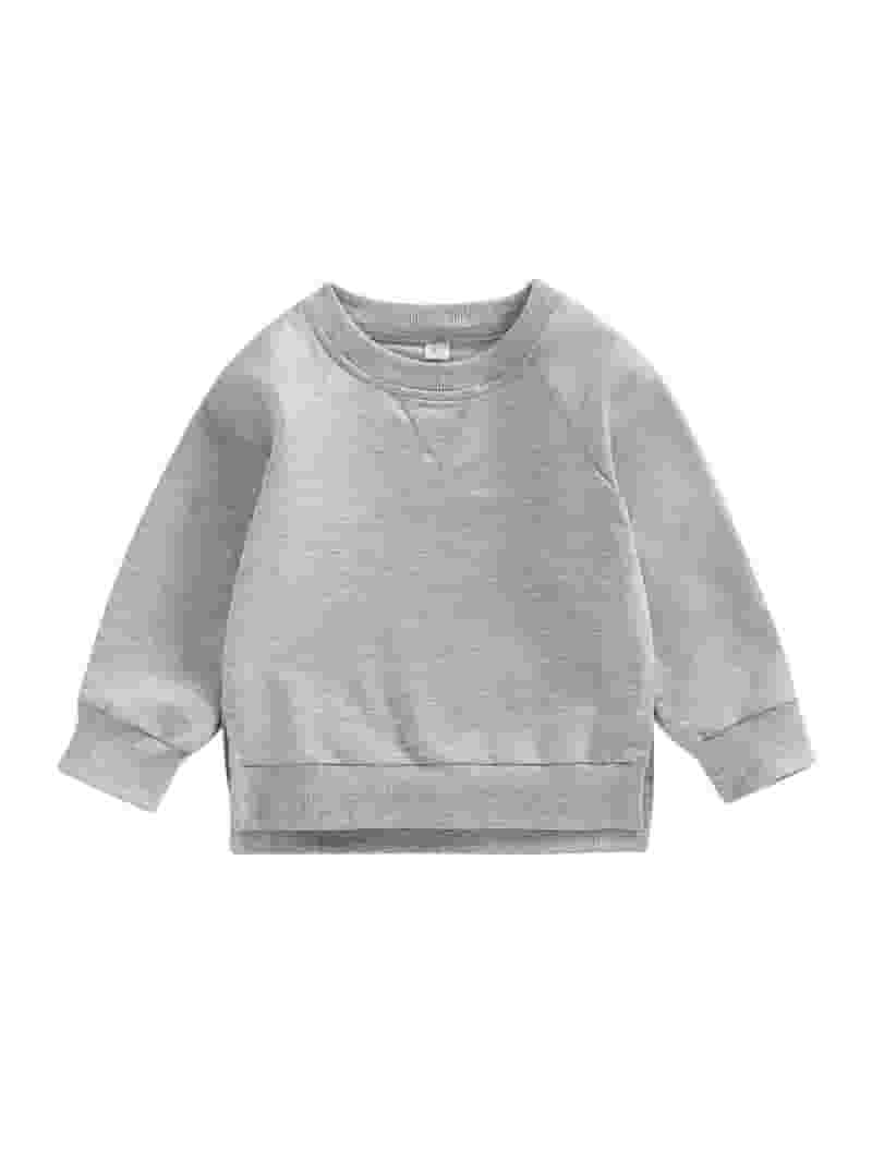 Baby Boys' long-sleeved t-shirt Heather gray Baby Boys' long-sleeved t-shirt Heather gray