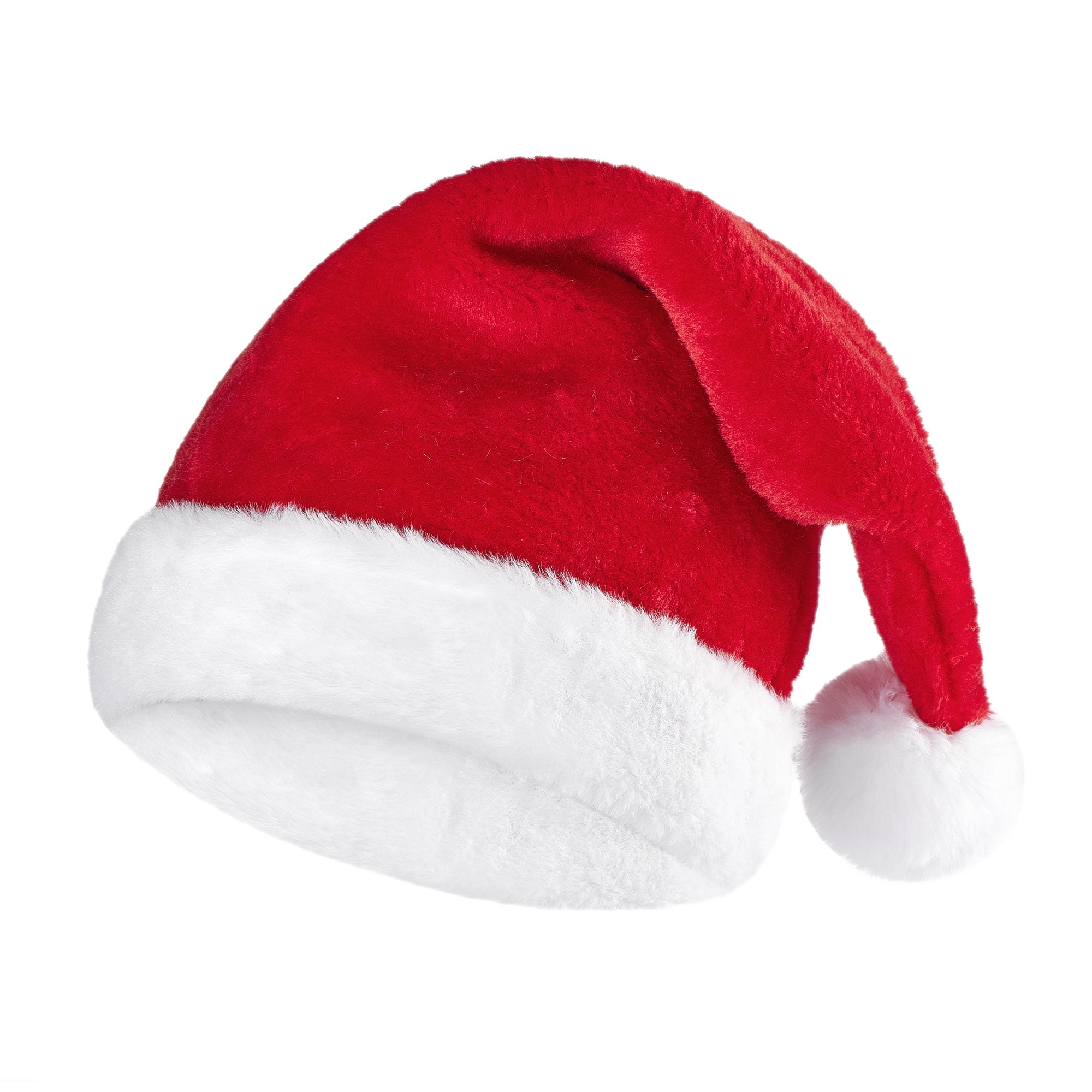 Fluffy on sale santa hat