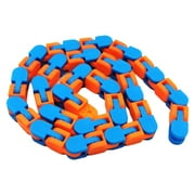 Sunisery Wacky Tracks Snap and Click Fidget Toy Snake Puzzles 3 Color