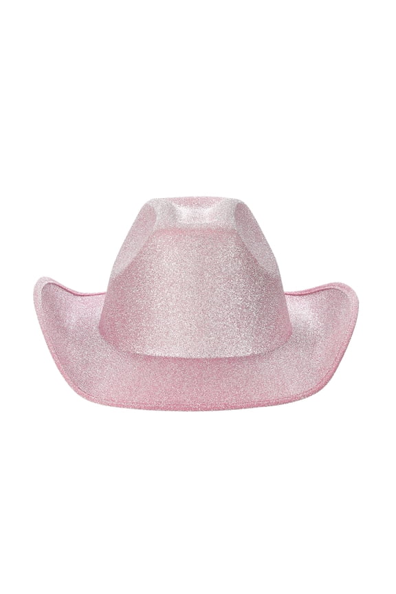 Women Cowboy Cowgirl Hat Western Style Furry Trim Wide Brim Sun Hat Summer Beach Cap Diamond Carnival Hat