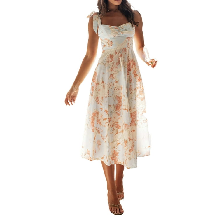 Printed Sexy Sling Evening Dress Printed Sexy Sling Evening Dress