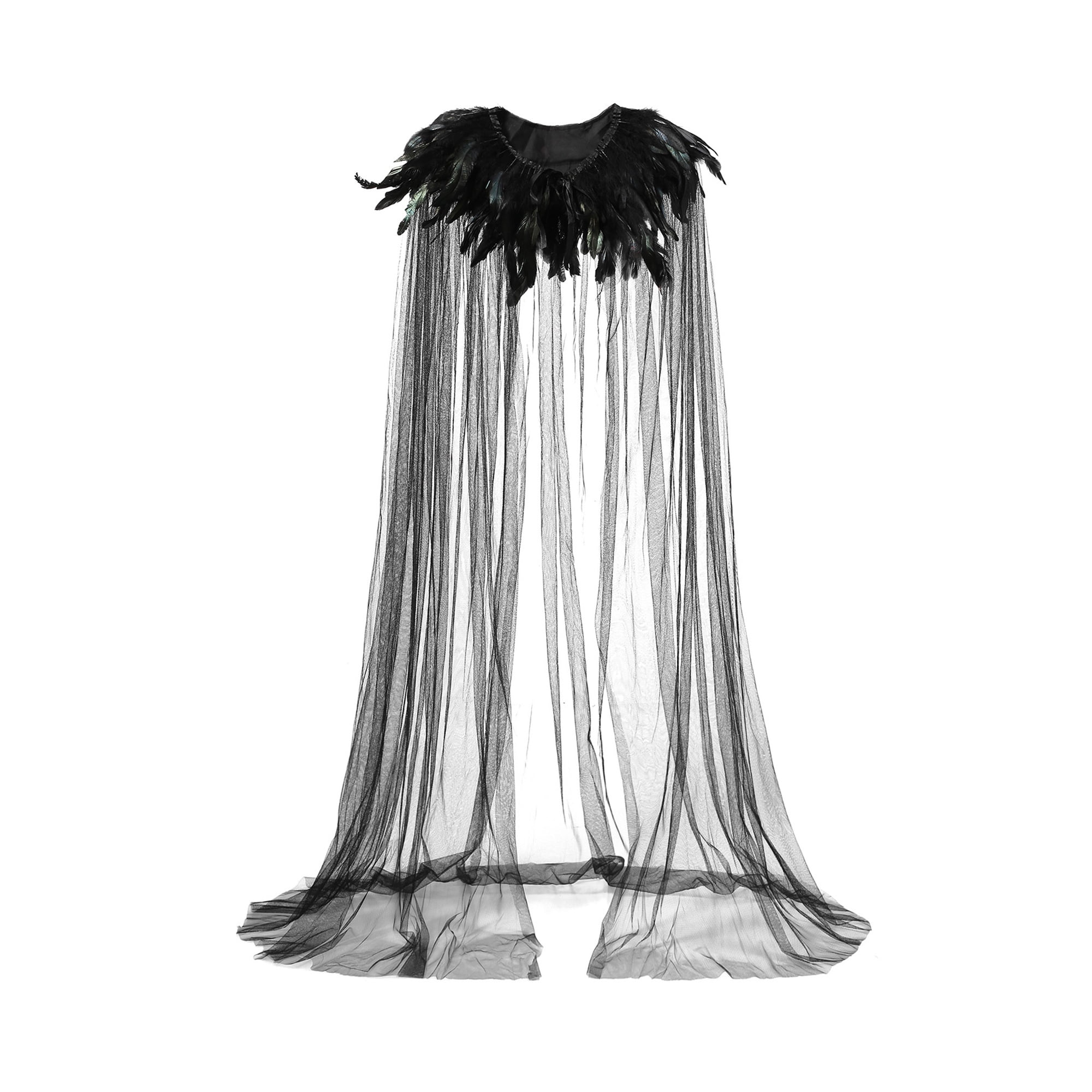 Sunisery Women Faux Feather Skirts Halloween Elastic Waist Mini Skirt  Costumes Christmas Party Stage Cosplay Accessory 
