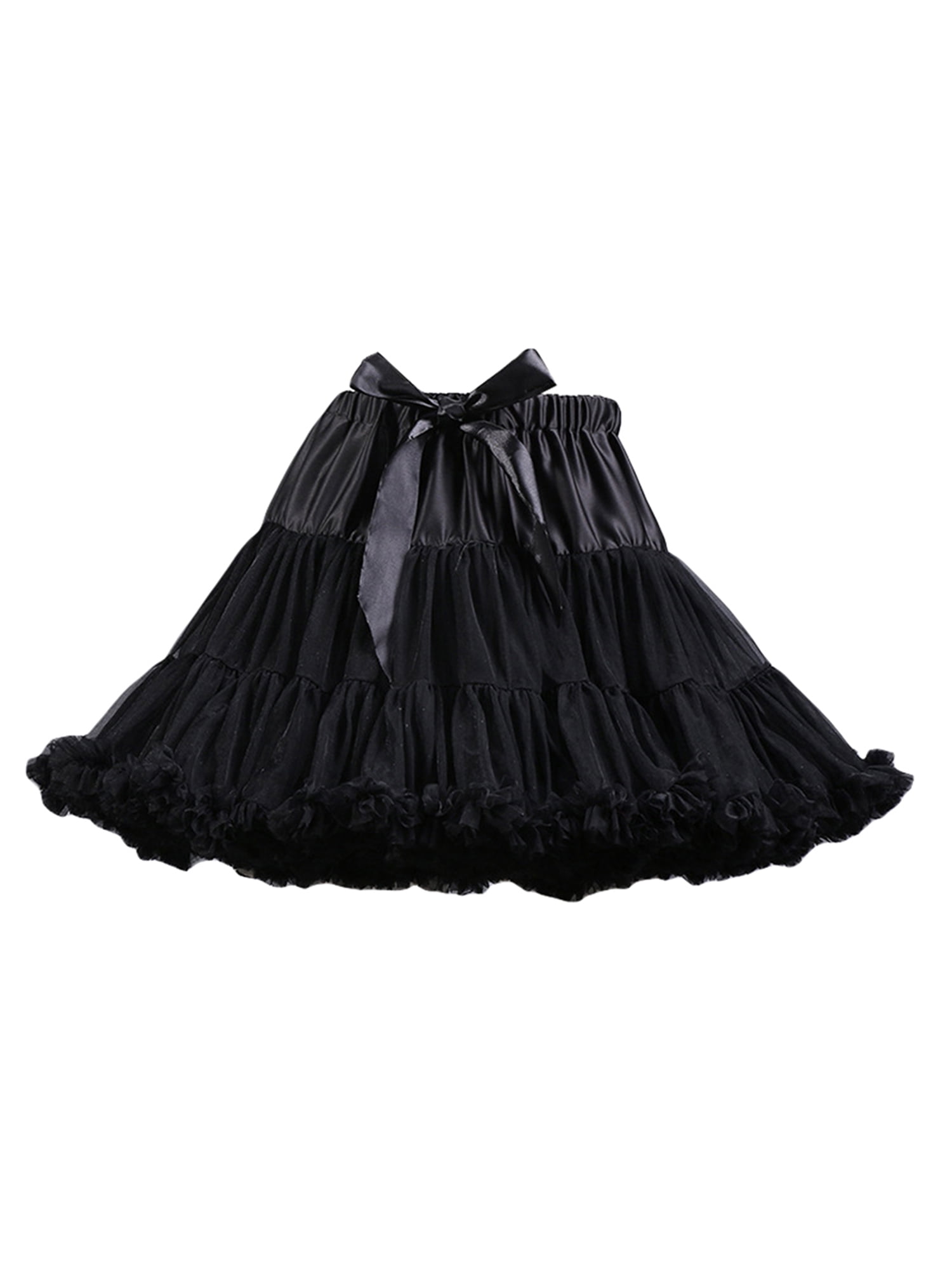 Tutus for Women Petticoat Festival Costume Mini Puffy Bubble Dance Princess  Ballet Skirt Tulle Pettiskirts Underskirt, Black, One Size : :  Clothing, Shoes & Accessories