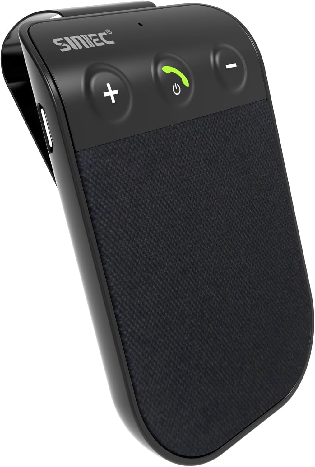 Sunitec Bluetooth 5.0 in Car Speakerphone with Visor Clip, Wireless Car Kit for Handsfree Talking, Motion Auto on off - BC936