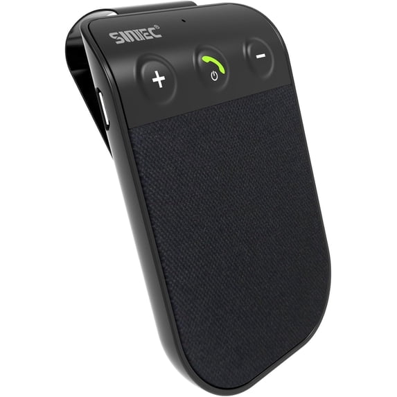 Sunitec Bluetooth 5.0 in Car Speakerphone with Visor Clip, Wireless Car Kit for Handsfree Talking, Motion Auto on off - BC936