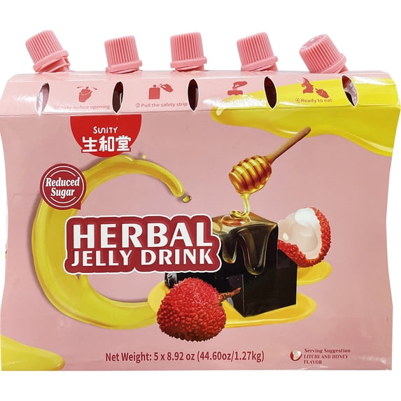 Sunity Herbal Jelly /Lychee Juice Honey - 44.62 oz