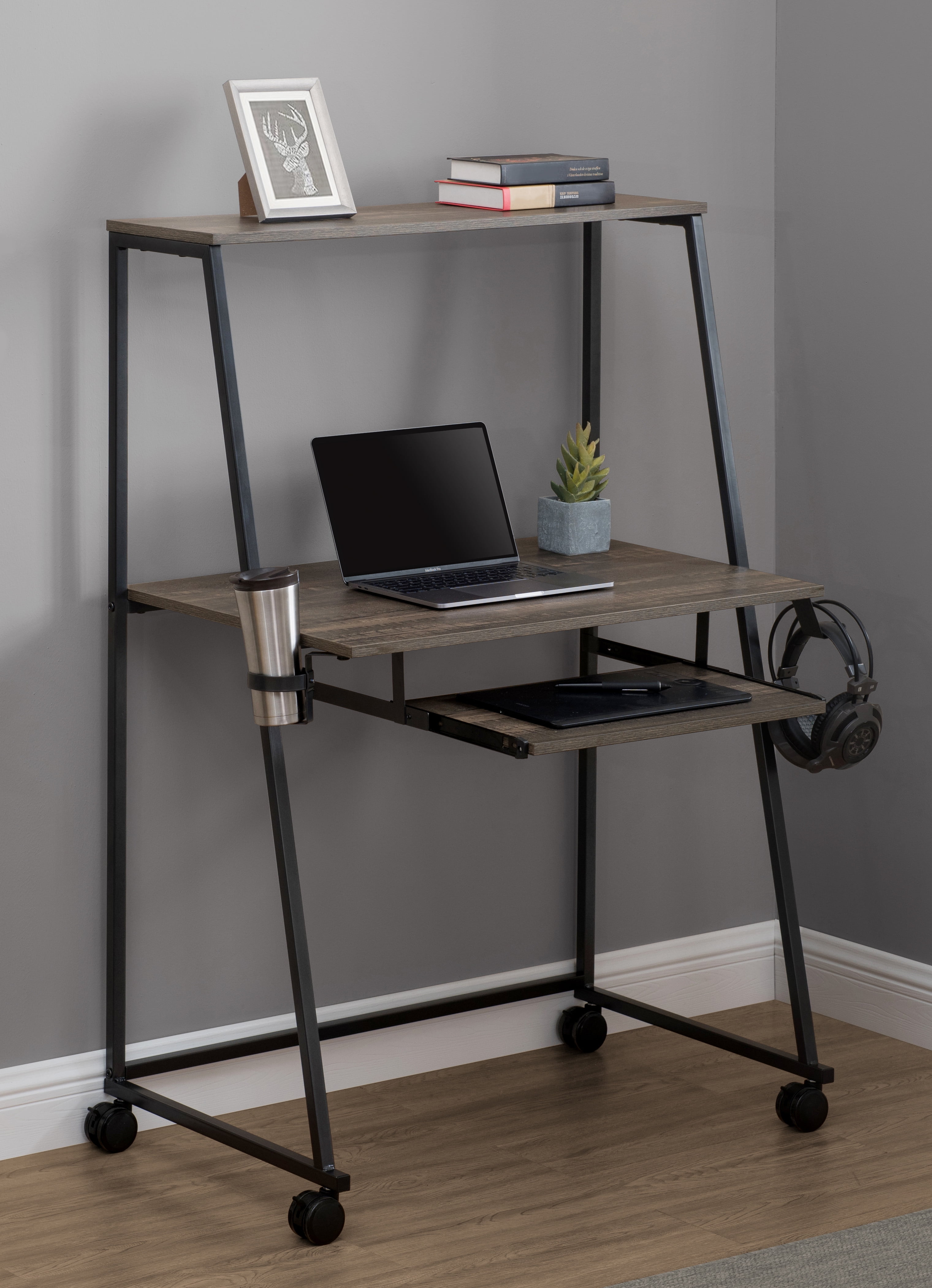 Sunjoy 33’’ Space Saving Study Writing Table Home Office Computer Desk