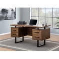 thumbnail image 1 of Sunjoy 60 Inch Home Office Desk Computer Work Desk with Drawers ,Modern Study Writing Desk with Storage, 1 of 11