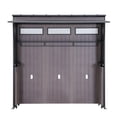 thumbnail image 1 of SUNJOY 7' x 3' Outdoor Kitchen / Grill Station with Overhead Lift-Up Door & Folding Sliding Doors for Compact Space, 1 of 11