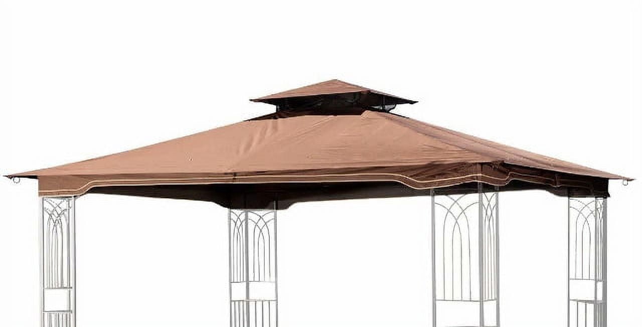 Brown Polyester Replacement Canopy for 10 x 12 Gazebo