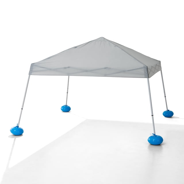 UPF 50+ Floating Pool Canopy – Instant Sun Shelter For Pool/Lake | Navy Blue With Weighted Base & Carry Bag