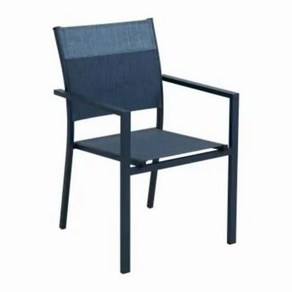 Sunjoy Group 138845 Whittier Stacking Sling Chair - Blue