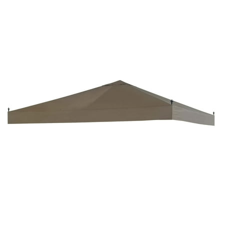 Sunjoy Original Manufacturer Replacement Canopy For Sutton Gazebo (10X10 Ft) L-GZ494PST-E