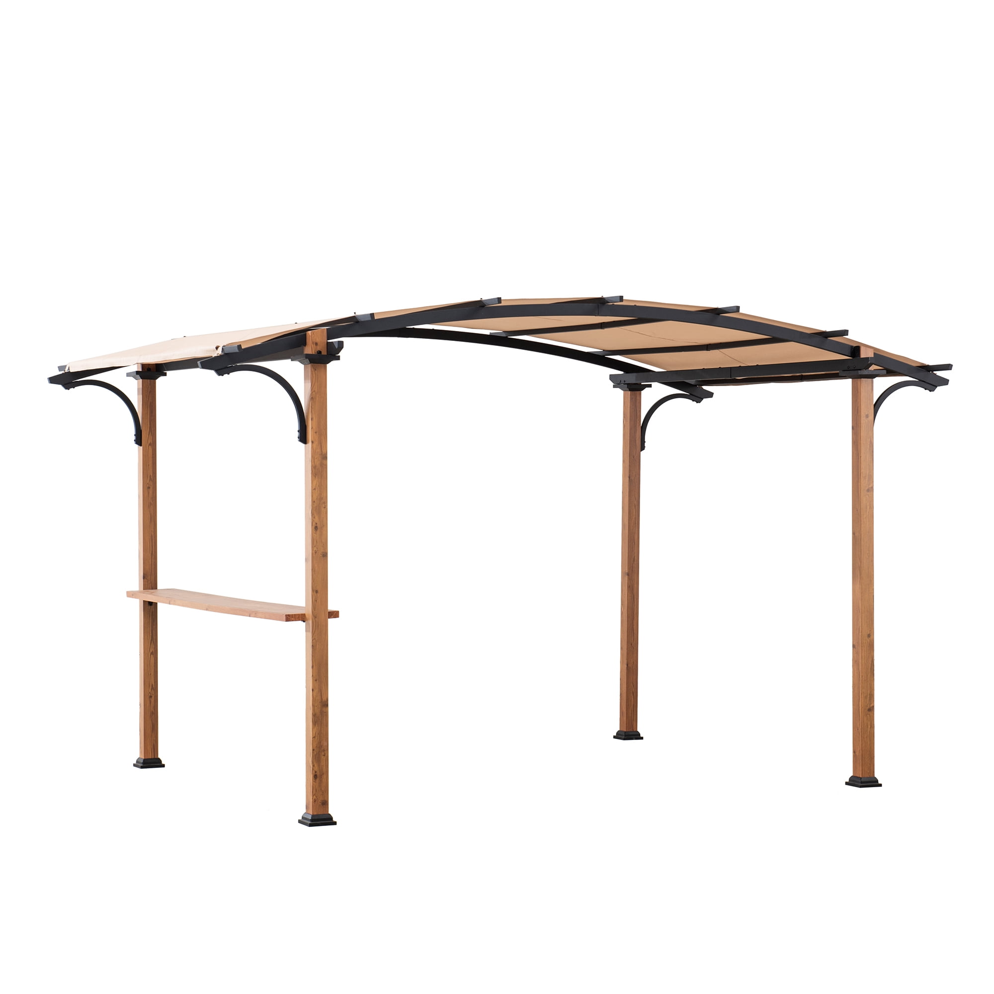 Brown Polyester Replacement Canopy for 8.5x13 Ft Pergola
