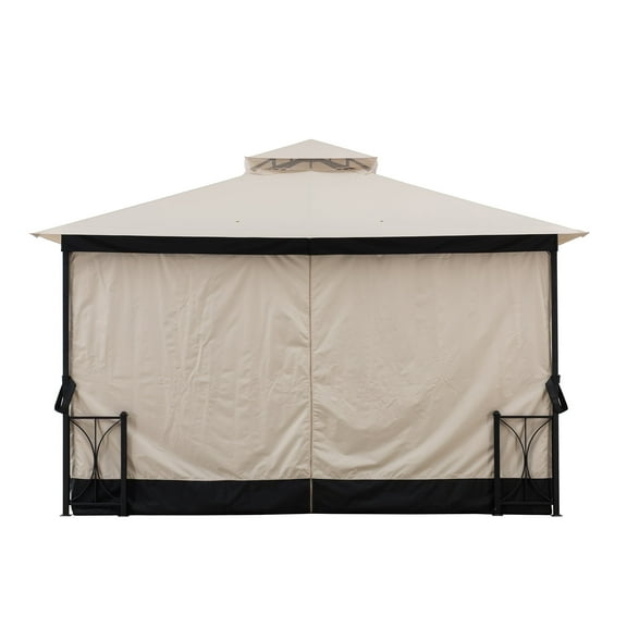 Sunjoy Sesame Replacement Curtain For Belcourt Gazebo (11x13 FT) A101012400/A101012410 Sold At SunNest