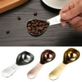 thumbnail image 1 of Sunjoy Tech 15/30ML Coffee Measuring Spoon 304 Stainless Steel Precise Scale Short Handle Food Grade Milk Powder Liquid Seasoning Measurement Scoop Kitchen Gadgets, 1 of 8