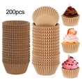 thumbnail image 1 of Sunjoy Tech 200Pcs Cupcake Liners Greaseproof Muffin Baking Cups Food Grade BPA Free Non-stick Oil-proof Cupcake Cups, 1 of 8