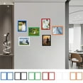 thumbnail image 1 of Sunjoy Tech 2Pcs Magnetic Photo Frame Strong Flexibility Bendable Smooth Surface Magnetic Picture Holder Refrigerator Decor Home Supplies, 1 of 8