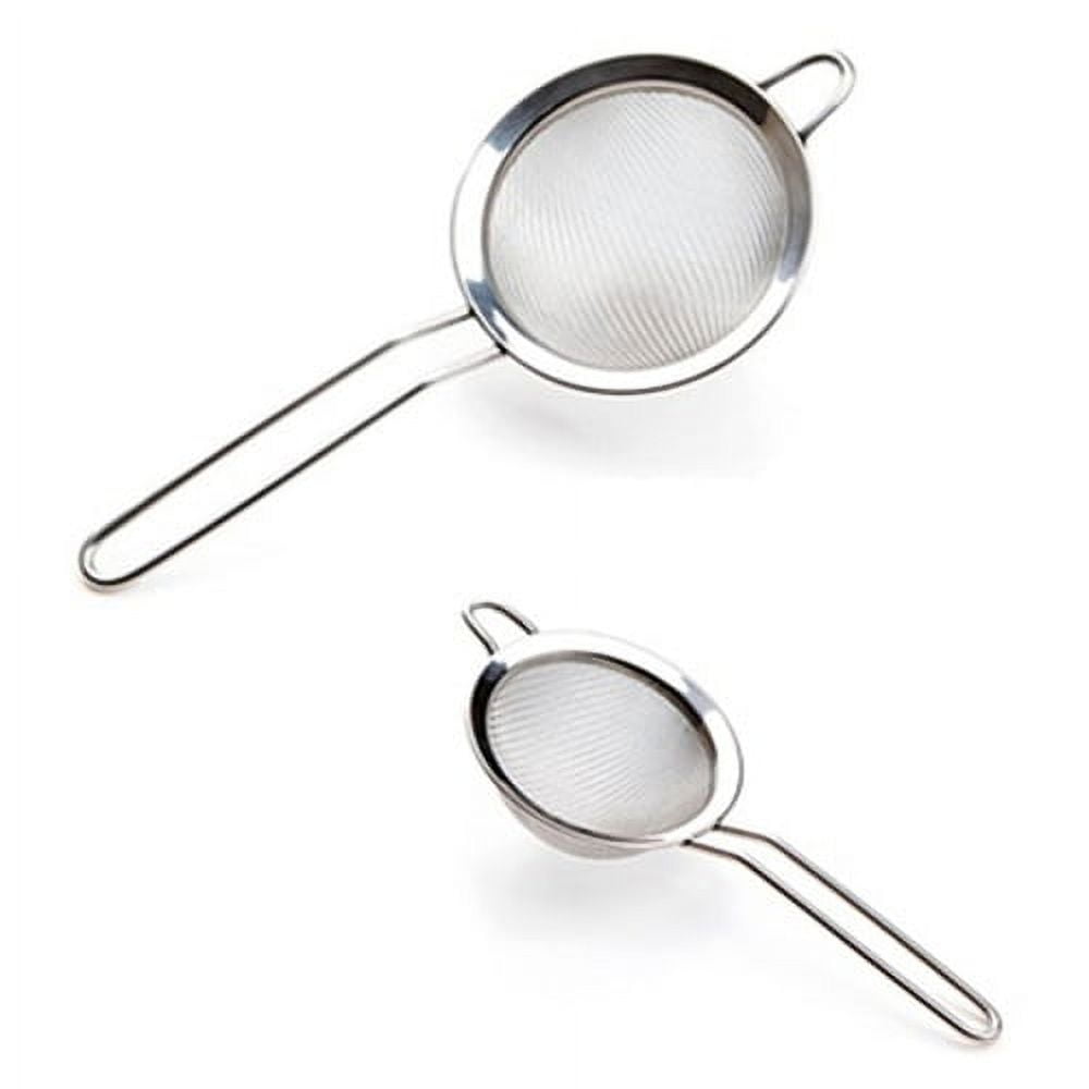 Sunjoy Tech Fine Mesh Strainer, Small Stainless Steel Sieve for Kitchen ...