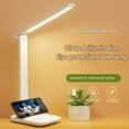 thumbnail image 1 of Sunjoy Tech 3 Modes Dimmable Touch Control Folding Desk Lamp USB Rechargeable Battery Powered LED Reading Light Home Decor, 1 of 7
