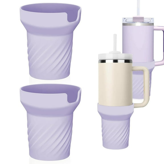 Sunjoy Tech 40OZ Tumbler Silicone Boot Anti-slip Noise Reducing Scratch Resistant Travel Water Bottle Cup Bottom Holder Protector Cover Tumbler Accessories