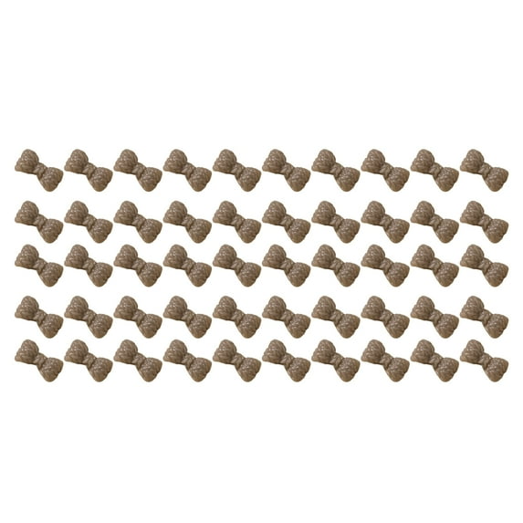 Sunjoy Tech 50Pcs Bow-knot Nail Decors Creative Shape Reusable Wide Application Decorative Resin 3D Bow-knot Nail Art Decorations Accessories for Nail Salon
