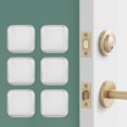 thumbnail image 1 of Sunjoy Tech 6Pcs Clear Door Stopper,Self-Adhesive Silicone Door Knob Wall Guard ,Wall Protector Door Bumper Silencer, 1 of 7
