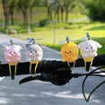 thumbnail image 1 of Sunjoy Tech Animal Ornament Rotating Fan Blade Stretchable Binding Buckle Fixation Non-Slip Cheerful Mood Pig Doll Model Bicycle Supply, 1 of 8