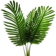 thumbnail image 1 of Sunjoy Tech Artificial Palm Leaves Faux Stems Tropical Plant Leaves Monstera Leaves Safari Leaves for Hawaiian Luau Party Jungle Beach Table Leave Decorations, 1 of 8