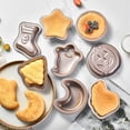 thumbnail image 1 of Sunjoy Tech Baking Pan Creative Shape Heat-Resistant Food Grade BPA Free Non-Stick Muffin DIY Cartoon Cake Pan Mould, 1 of 8