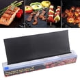 thumbnail image 1 of Sunjoy Tech Barbecue Mats Non-Stick BBQ Food Grade Safe No Odor High Temperature Resistant Easy Cleaning Cuttable Grill Mats with Cutter Stripe, 1 of 8